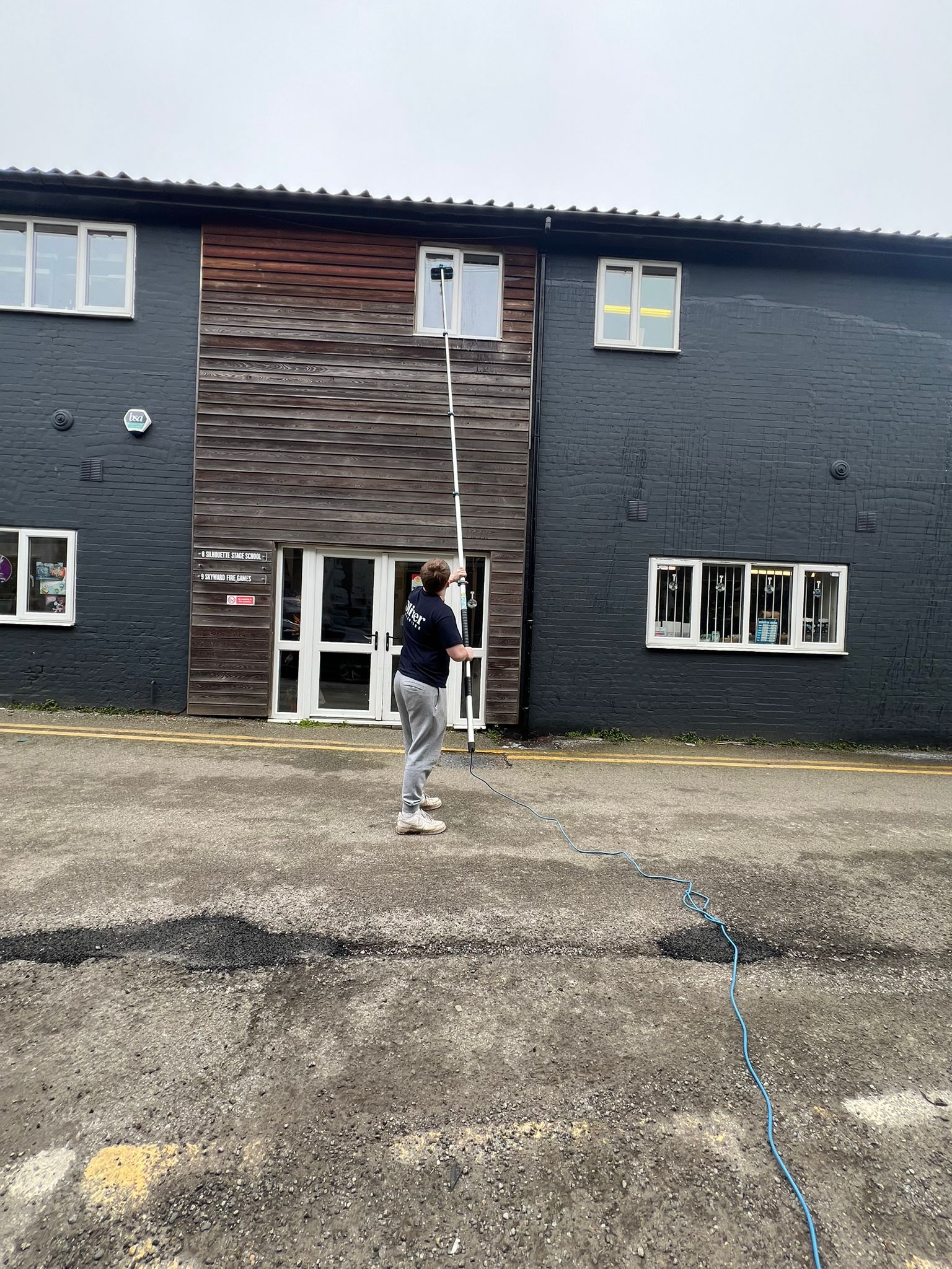 Dim interior with dirty windows in Lowestoft home