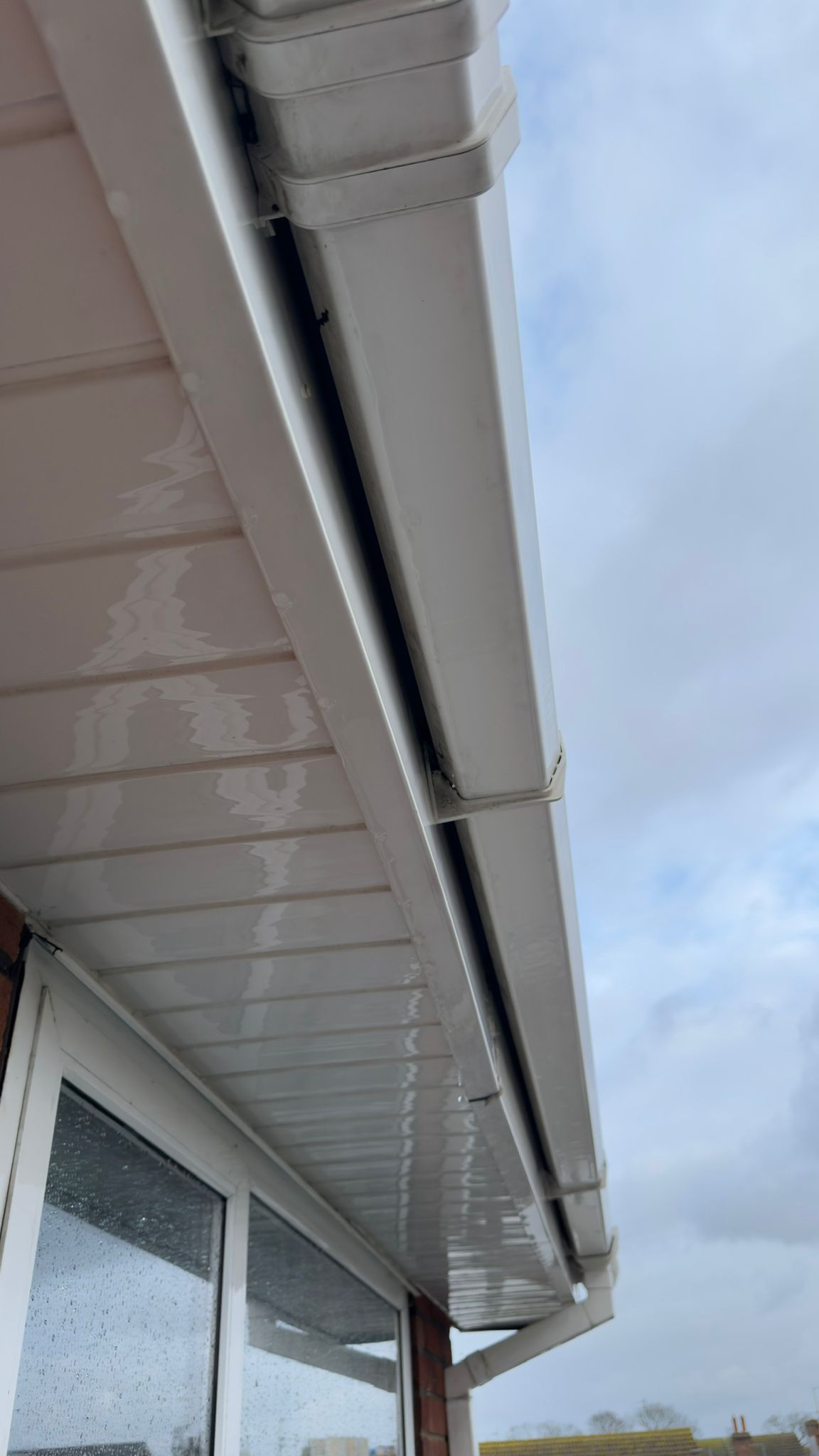 Clean fascia and soffits in Lowestoft restored to look brand new